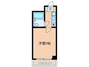 フリックコート三宮フロントの物件間取画像